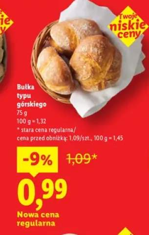 Bułka typu górskiego