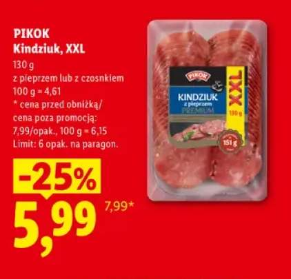 Kindziuk XXL z pieprzem Pikok +1 wariant