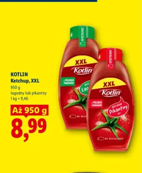 Ketchup XXL łagodny Kotlin +1 wariant