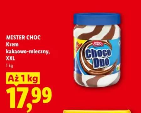 Krem kakaowo-mleczny XXL Mister Choc