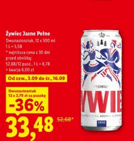 Piwo Żywiec 12-pak