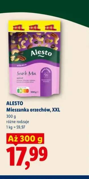 Mieszanka orzechów XXL Alesto