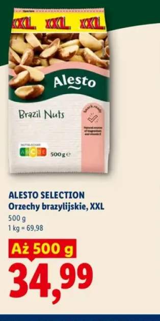 Orzechy brazylijskie XXL Alesto Selection