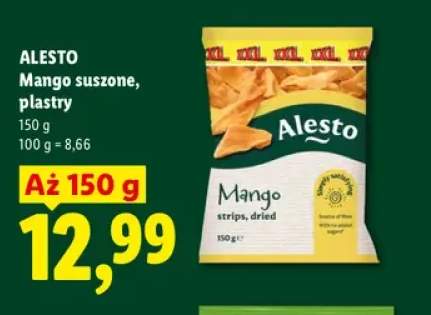Mango suszone plastry Alesto