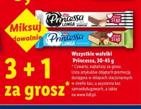 Wafelki Princessa +2 warianty