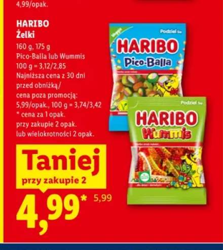 Żelki Pico-Balla Haribo +1 wariant