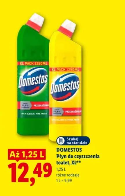 Płyn do czyszczenia toalet XL Pine Fresh Domestos +1 wariant