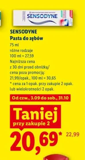 Pasta do zębów Sensodyne