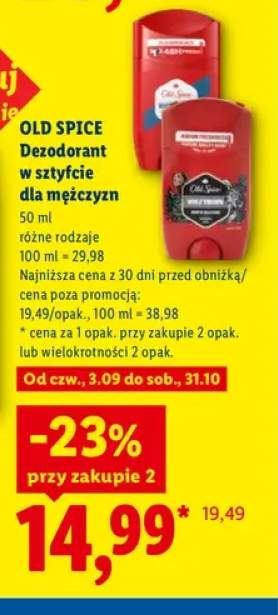 Dezodorant w sztyfcie dla mężczyzn Old Spice