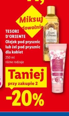 Żel pod prysznic dla kobiet Tesori d'Oriente +1 wariant