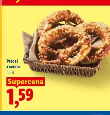 Precel z serem