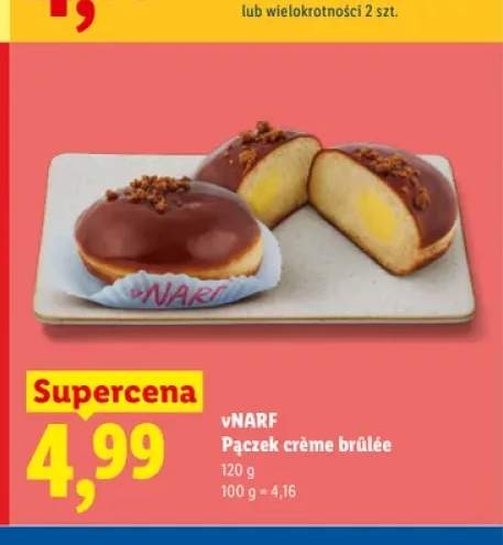 Pączek crème brûlée vNARF