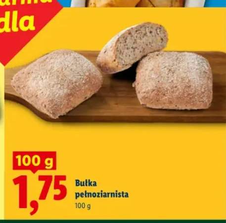 Bułka pełnoziarnista