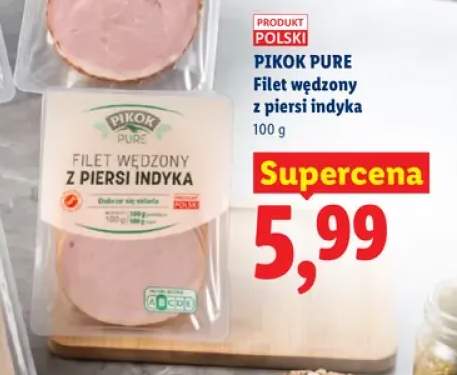 Filet wędzony z piersi indyka Pikok Pure