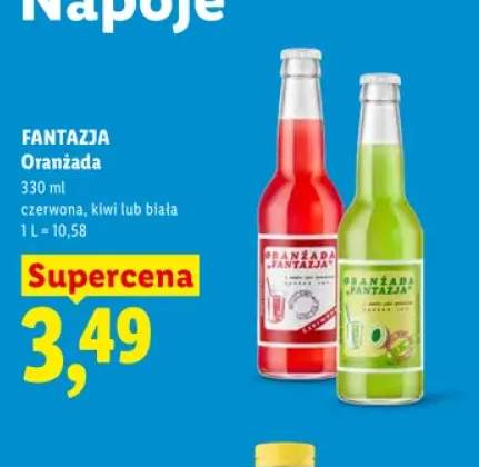 Oranżada Fantazja czerwona +2 warianty