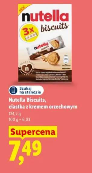 Nutella Biscuits ciastka z kremem orzechowym