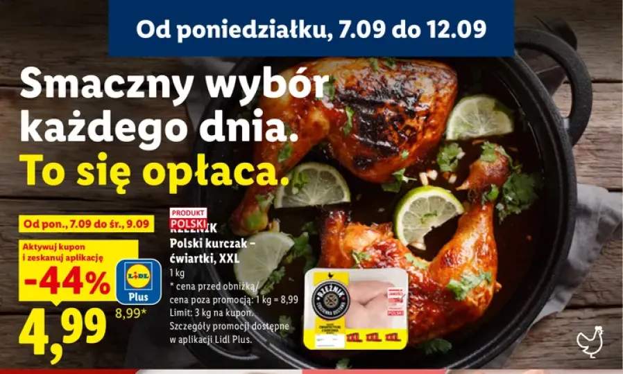 Polski kurczak ćwiartki XXL Rzeźnik