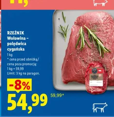 Wołowina polędwica cygańska Rzeźnik