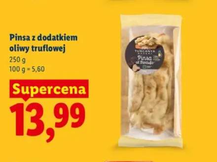 Pinsa z dodatkiem oliwy truflowej Tuscanya Bakery