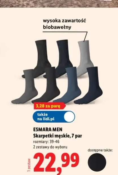 Skarpetki męskie 7 par