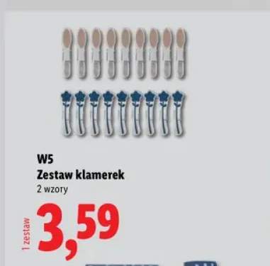 Zestaw klamerek W5