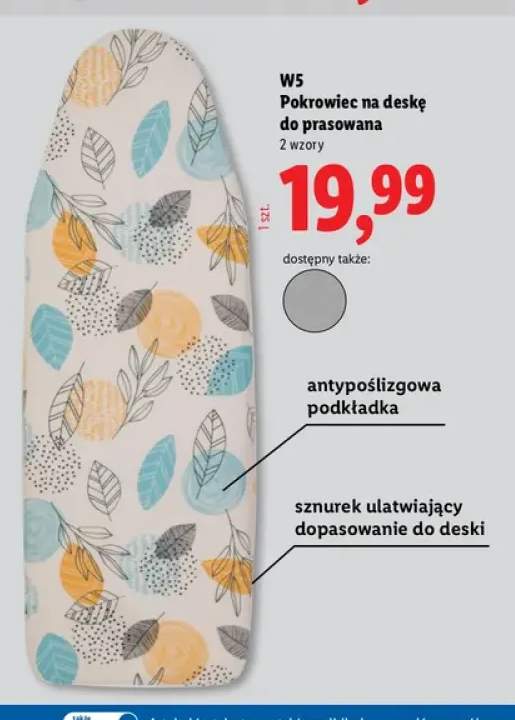 Pokrowiec na deskę do prasowania W5