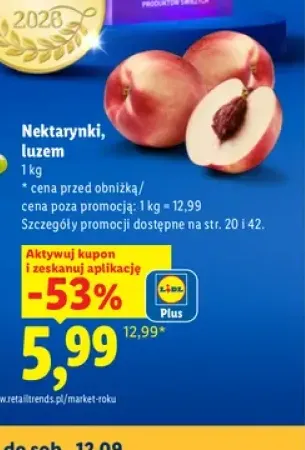 Nektarynki luzem