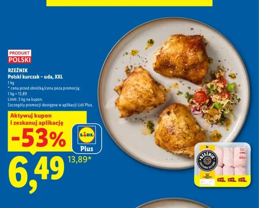 Polski kurczak uda XXL Rzeźnik