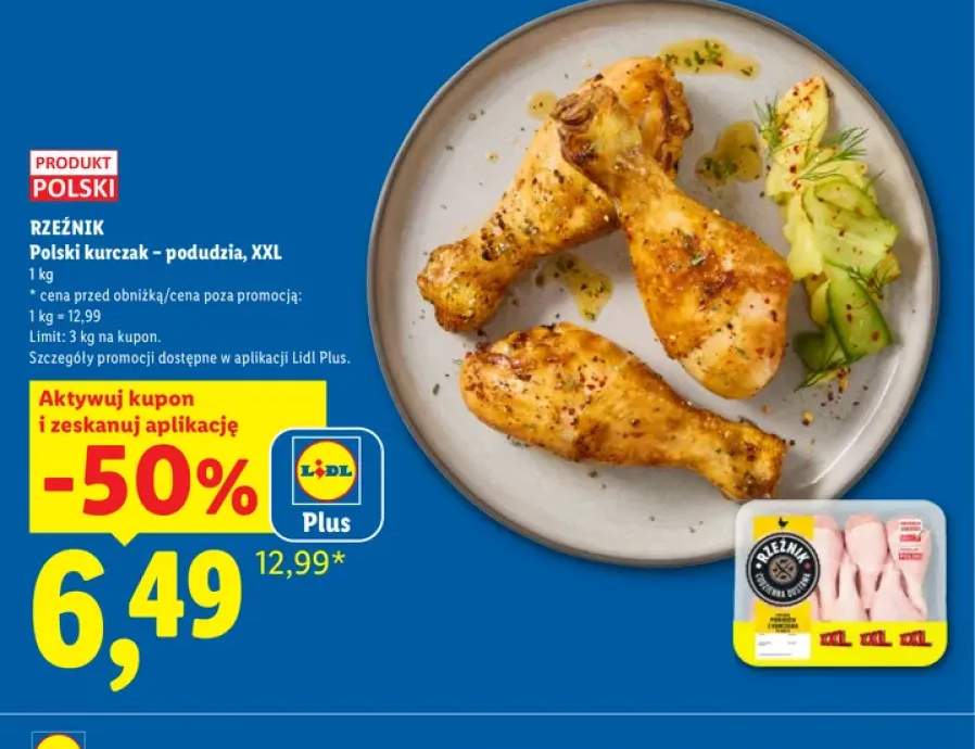 Polski kurczak podudzia XXL Rzeźnik