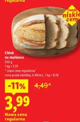 Chleb na maślance