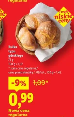 Bułka typu górskiego