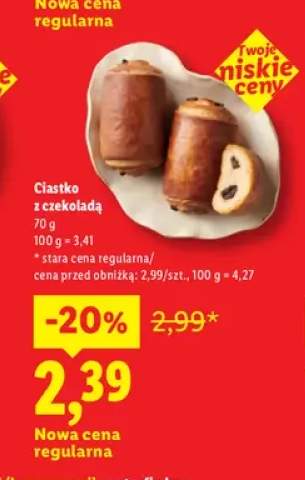 Ciastko z czekoladą