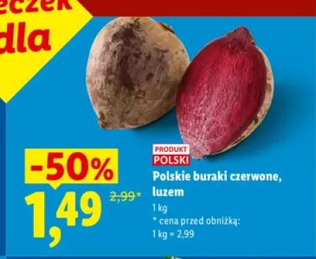 Buraki czerwone polskie