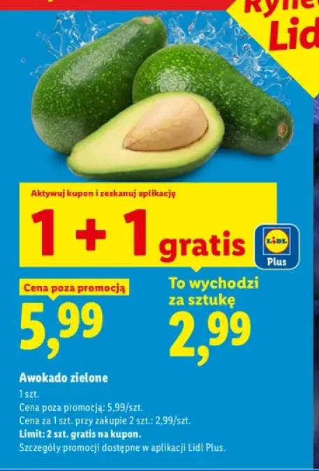 Awokado zielone