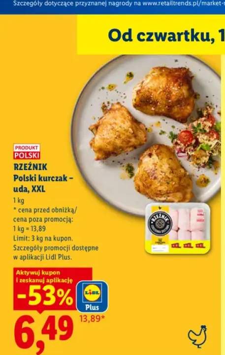 Polski kurczak uda XXL Rzeźnik