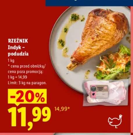 Indyk - podudzia Rzeźnik