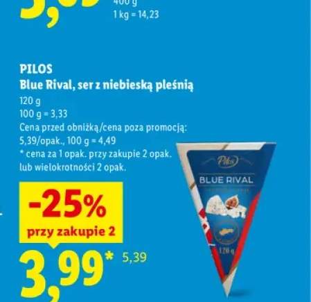 Ser z niebieską pleśnią Blue Rival Pilos