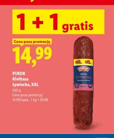 Kiełbasa żywiecka XXL Pikok