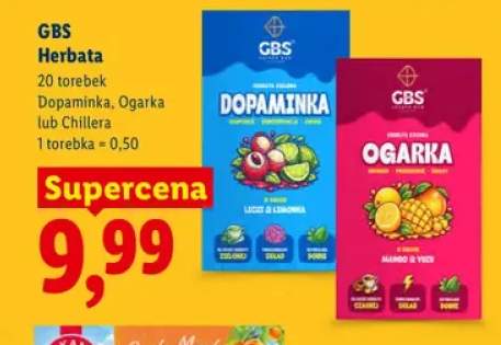 Herbata Dopaminka GBS +2 warianty