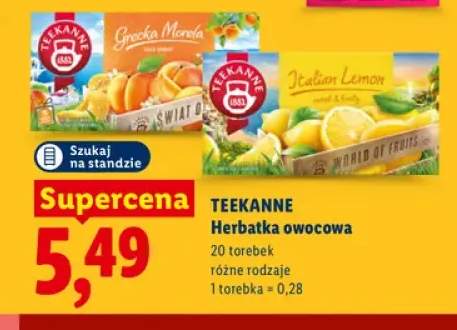 Herbatka owocowa Grecka Morela Teekanne +1 wariant