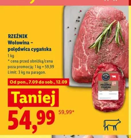 Wołowina - polędwica cygańska Rzeźnik
