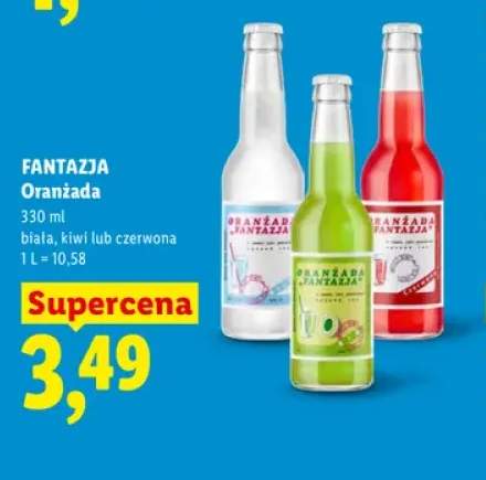 Oranżada biała Fantazja +2 warianty