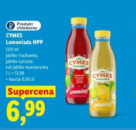 Lemoniada HPP jabłko-truskawka Cymes +2 warianty