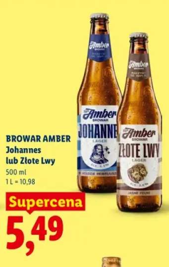 Piwo Browar Amber Johannes +1 wariant