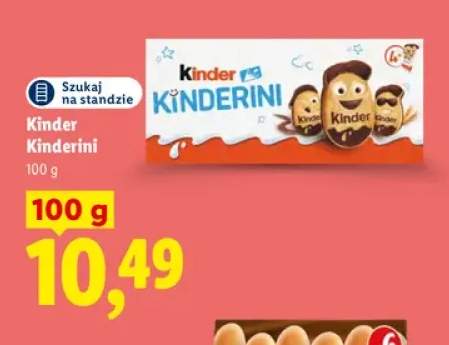 Ciastka Kinder Kinderini