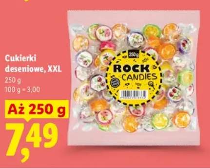 Cukierki deseniowe XXL Rock Candies