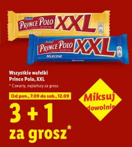 Wafelki Prince Polo XXL Classic +2 warianty