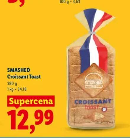 Croissant Toast Smashed