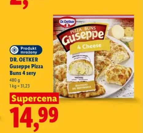Guseppe Pizza Buns 4 sery Dr. Oetker