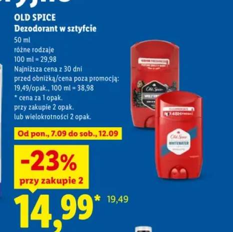 Dezodorant w sztyfcie Old Spice